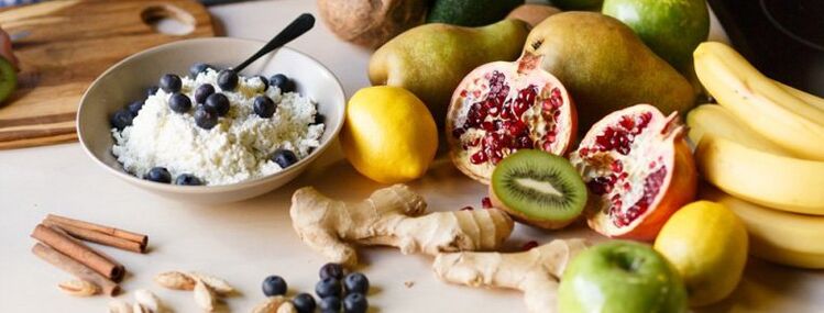 Produkte für angemessene Ernährung