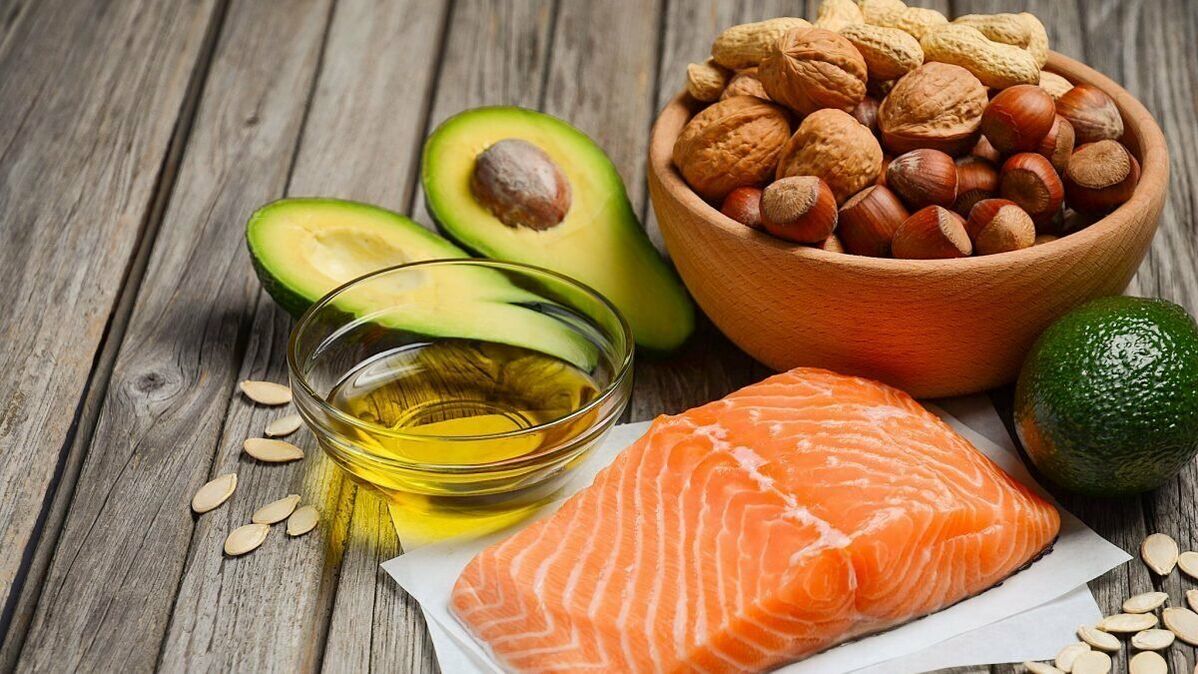 Wichtige Lebensmittel der ketogenen Diät